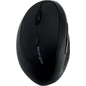 Kensington K79810WW Pro Fit Ergo Maus linkshänder kabellos, schwarz