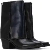 Xti Dames Laarzen 144716 zwart (41), 3 tot 5 cm, Geen, Casual 14471601-NEGRO