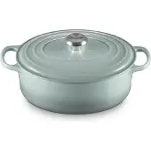 Le Creuset Braadpan Ovaal Signature 'Sea Salt' Ø29cm / 4.7L