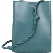 Jil Sander Tangle Kleine Schoudertas - - Leer - Groen