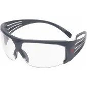 3M veiligheidsbril SecureFit SF600, EN 166, EN 170, grijze veren, heldere lens, anticondens/krasbestendig, flexibele zijbescherming