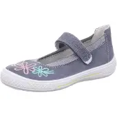 Superfit Ballerina's 'Ballerina Mädchen 1-000095 2500 Echtleder in grau' grijs