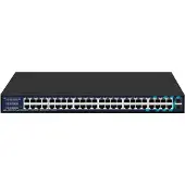 Lanview LVN-1UMOUNT-48PORT-2SFP-1G netwerk-switch Unmanaged Gigabit Ethernet (10/100/1000)