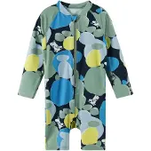Reima UV-bescherming ' Moomin Sandig ' groen / gemengde kleuren