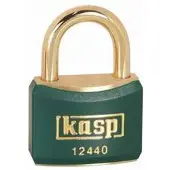 Kasp K12440GREA1 Hangslot 40 mm Gelijksluitend Goud-geel Sleutelslot