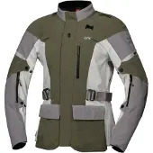IXS IXSVenture-STX1.0WaterdichteDamesGroenGrijsTextieleMotorjas Maat XL
