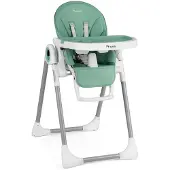 Nukido 700506 Belo-kinderstoel met tafeltje en liggedeel, groen