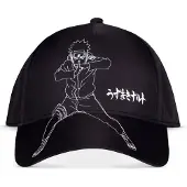Difuzed Naruto Shippuden baseballpet, zwart en wit