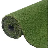 vidaXL Kunstgras 1x8 m/20 mm groen