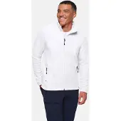 Hakro Function Regular Fit Fleece jas wit, Effen