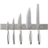 Boska Messenset Met Magneetstrip Monaco+ Ultimate Kitchen Knife Silver (Set van 6)