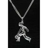 MOOYE ® - Collectie Zilveren Bowler ketting hanger