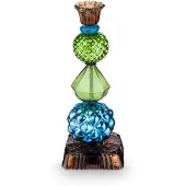 Pip studio Kandelaar Glass Bead Blue-Green 23,5 cm