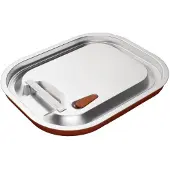 Vogue luchtdicht RVS deksel GN 1/2