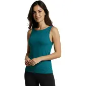 Yogistar Yoga-Top Boatneck "ala" - petrol