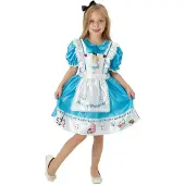 Rubies Rubie's Verkleedkleding Alice In Wonderland Meisjes Blauw Mt L