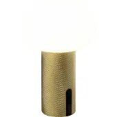 Konstsmide Design Tafellamp Antibes Mini Goud Oplaadbaar