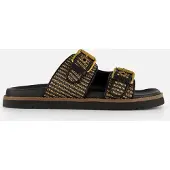 Mexx damessandalen REILLY PENNY, zwart/beige, synthetisch materiaal, maat: 40