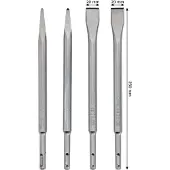 Bosch PRO SDS plus-4C beitelset 4-delig (Set)