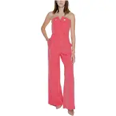 Silence Oranje Polyester Jumpsuit