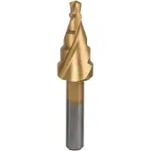 Bosch 2608587429 2608587429 HSS Getrapte boor Gezamenlijke lengte 50 mm TiN 3 vlakken schacht 1 stuk(s)