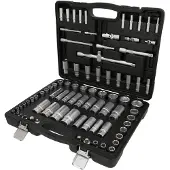 Ks Tools set sleutels, 1/4", 3/8" en 1/2", 82-delig, met inchmaten