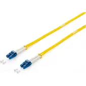 Equip 254431 Glasvezel kabel 1 meter LC OS2 Geel