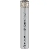 Bosch 2608599052 Glas- en keramiekboren 12 mm Gezamenlijke lengte 66 mm Cilinderschacht 1 stuk(s)