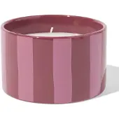 HEMA Geurkaars ⌀11x7cm keramiek lavendel-roos (donkerrood)