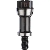 Bosch 1608570041 Spantang met spanmoer, 8 mm, geschikt voor GGS 16 Diameter 8 mm