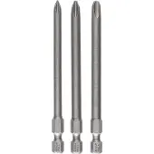 Bosch Ph1/ph2/ph3x89 Mm Kruiskopbitsset 3 Eenheden