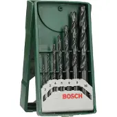 Bosch Accesorios Mini X-line 2-10 Mm Metaalboor 7 Eenheden