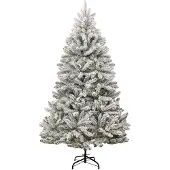 vidaXL Kunstkerstboom 300 cm 300 LED's Warmwit PVC en Staal