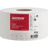 Katrin toiletpapier 2-laags 12 rollen geschikt voor Classic Gigant S2 dispenser