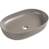 Hak Ardea Keramische opbouwwastafel, 60,5x41,5cm, agila
