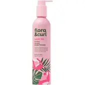 FLORA AND CURL Rose Water Cream Conditioner - 300ml | Voor Krullend Haar