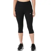 Asics Sportbroek zwart / zilver