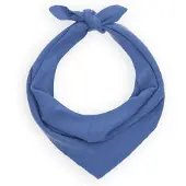 BONNIE STUDIOS Dames Sjaals Bonnie Wool Scarf - Blauw - Maat ONESIZE