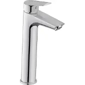 Duravit Wastafelkraan No.1 1-Gats Wastafelkraan Large Size Zonder Waste Voorsprong 12.9cm Chroom