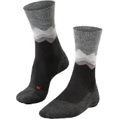 Falke TK2 anti-blaar dik wol functioneel materiaal wandelsokken heren zwart - maat 39-41