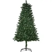 HOMCOM -Kerstboom-PVC-75x75x150cm-Vert
