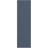 vidaXL Deurmat 115x400 cm blauw