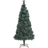 vidaXL Kunstkerstboom met standaard 150 cm PET groen