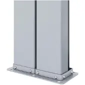 vidaXL Windscherm uittrekbaar 160x1000 cm crèmekleurig