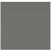 vidaXL Rolgordijn verduisterend 150x130 cm stofbreedte 146,6 cm grijs