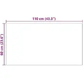 vidaXL Tapijt van imitatie schapenvacht TAFALLA Beige 80 x 150 cm