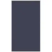 vidaXL Rolgordijn verduisterend 140x210 cm stofbreedte 136,6 cm blauw