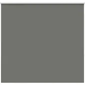 vidaXL Rolgordijn verduisterend 160x130 cm stofbreedte 156,6 cm grijs