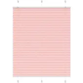 vidaXL Plissé rolgordijn 105x150cm stofbreedte 104,4cm polyester roze