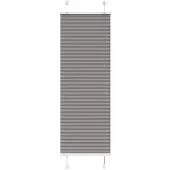 vidaXL Plissé rolgordijn 45x150 cm stofbreedte 44,4 cm antraciet